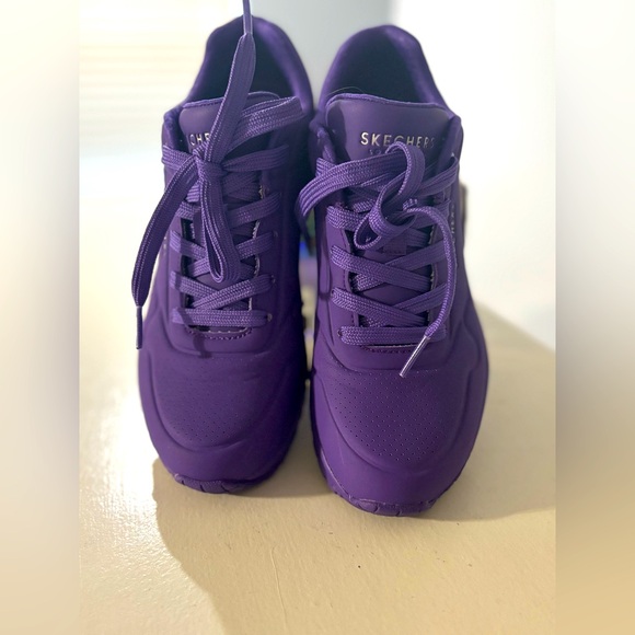 Skechers Women's Uno - Night Shades Purple Size 6 - Picture 1 of 6